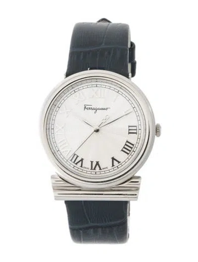 Pre-owned Ferragamo Gancino Watch In Multi