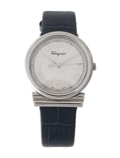 Pre-owned Ferragamo Gancino Watch In Multi