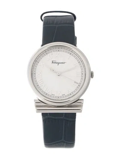 Pre-owned Ferragamo Gancino Watch In Multi