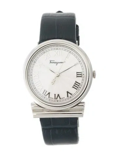Pre-owned Ferragamo Gancino Watch In Multi