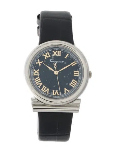 Pre-owned Ferragamo Gancino Watch In Multi