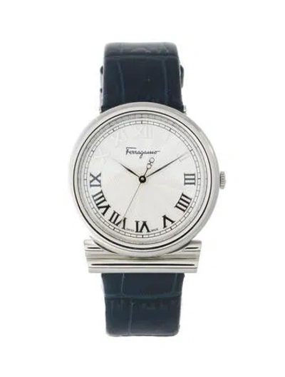 Pre-owned Ferragamo Gancino Watch In Multi
