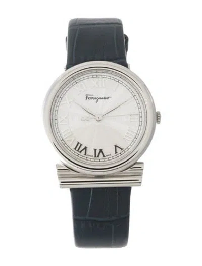 Pre-owned Ferragamo Gancino Watch In Multi