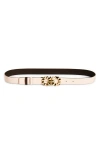Ferragamo Gancio Buckle Reversible Leather Belt