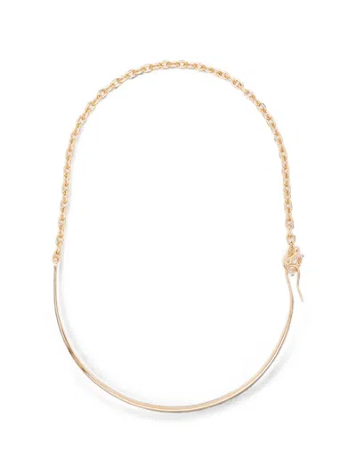 Ferragamo Gancio Catene Necklace In Gold