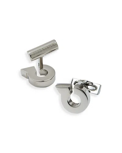 Ferragamo Gancio Cufflinks In Palladio