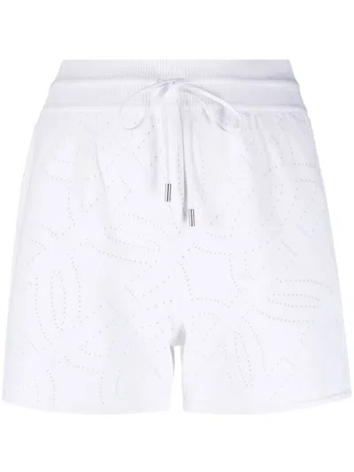 FERRAGAMO GANCIO-PERFORATED SHORTS