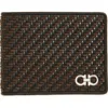 Ferragamo Woven Leather Bi-fold Wallet
