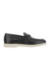 Ferragamo Man Loafers Black Size 8.5 Calfskin In Black