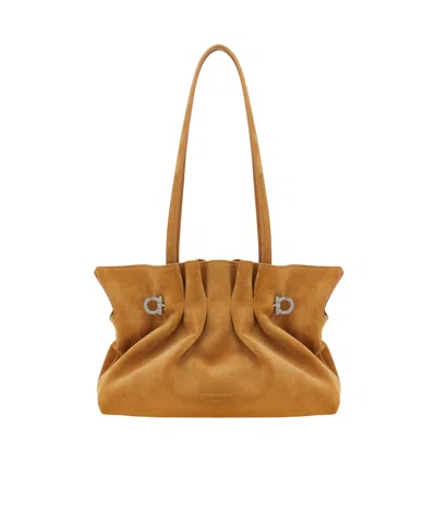 Ferragamo Soft-bag (s) In Brown