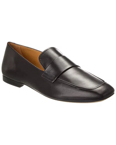 Ferragamo Gedeone Glamour Leather Loafer In Black