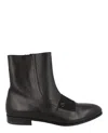 Ferragamo Leather Zip-up Ankle Boots In Black