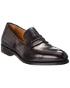 Ferragamo Genk Leather Loafer In Black