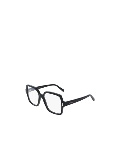 Ferragamo Geometric Flat Mirror In Black