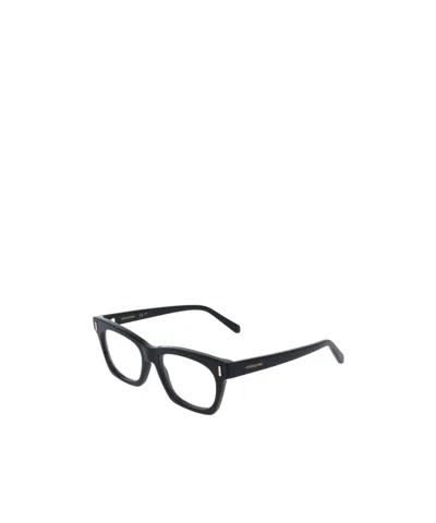 Ferragamo Geometric Flat Mirror In Black