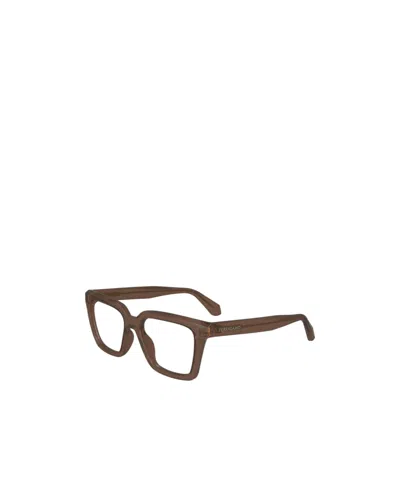 Ferragamo Geometric Flat Mirror In Brown