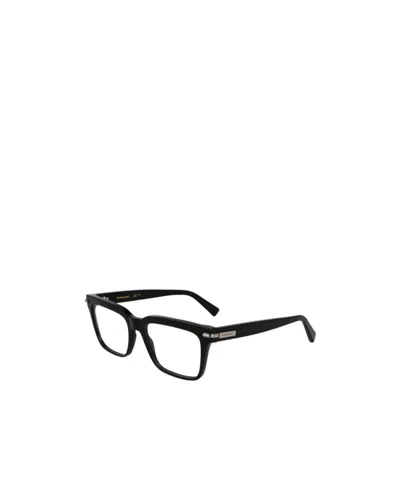 Ferragamo Geometric Frame Plain Mirror In Black