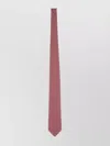 Ferragamo Geometric Pattern Slim Shape Bow Tie In Red