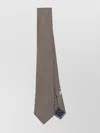 Ferragamo Geometric Print Alassio Silk Tie