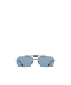 Ferragamo Geometric Sunglasses In Blue