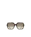 Ferragamo Geometric Sunglasses. In Multi
