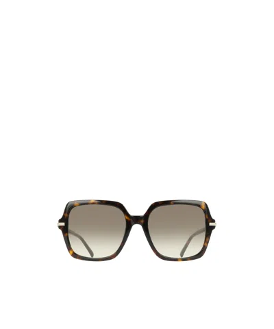 Ferragamo Geometric Sunglasses. In Multi