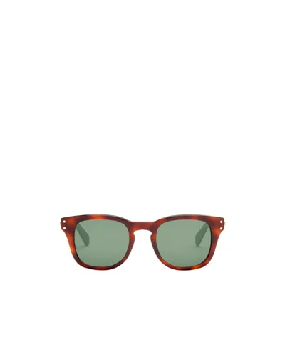 Ferragamo Geometric Sunglasses In Brown