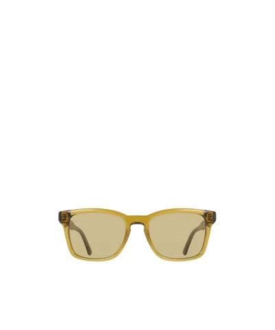 Ferragamo Geometric Sunglasses In Yellow