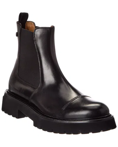 FERRAGAMO FERRAGAMO GEORGE 2 LEATHER CHELSEA BOOT