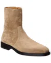 Ferragamo Gerald Suede Boot In Multi
