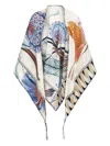 Ferragamo Giada Floral-print Silk Scarf