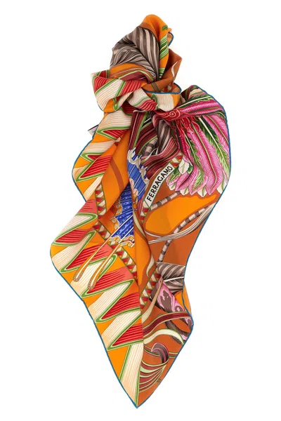 FERRAGAMO 'GIADA' PRINT SCARF