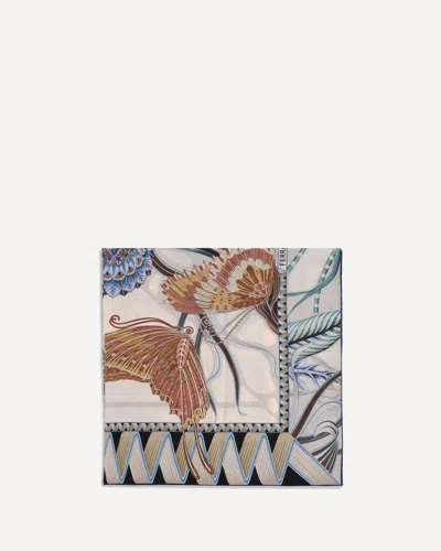 FERRAGAMO GIADA PRINT SILK SCARF