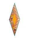 Ferragamo Silk Foulard With Printed Pattern And Border