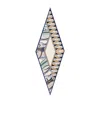 Ferragamo Geometric Pattern Silk Foulard In Multi