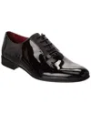 Ferragamo Aiden Series Lace-up Business Casual Shoes In Black