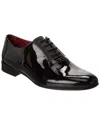 Ferragamo Aiden Series Lace-up Business Casual Shoes In Black