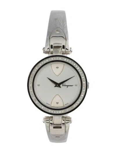 Pre-owned Ferragamo Gilio Watch, 32mm In Multi