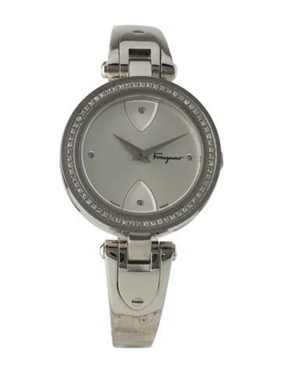 Pre-owned Ferragamo Gilio Watch, 32mm In Multi