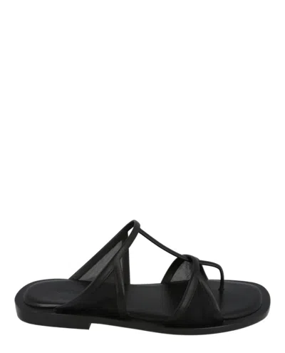 Ferragamo Gioventu Sandals In Black