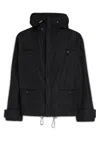 Ferragamo Lightweight Jacket With Hood In 006