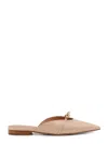 FERRAGAMO GIULYE PATENT LEATHER MULE