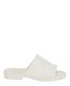 Ferragamo Giuneva Logo Slides In White