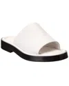 Ferragamo Giunone Leather Sandal In White