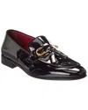 Ferragamo Giuseppe Patent Loafer In Black