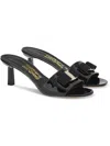 Ferragamo Glo 55 Womens Patent Embellished Heels In Black
