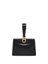Ferragamo Mini Embellished Patent-leather Clutch In Pattern