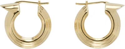 Ferragamo Damen Gancini Ohrringe In Gold