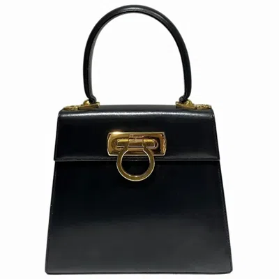 Pre-owned Ferragamo Gold Leather Handbag ()