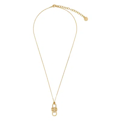 FERRAGAMO GOLD NECKLACES